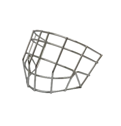 Stainless Replacement Cage for Bauer Goalie Masks Square Bar - NOT CSA Certified
