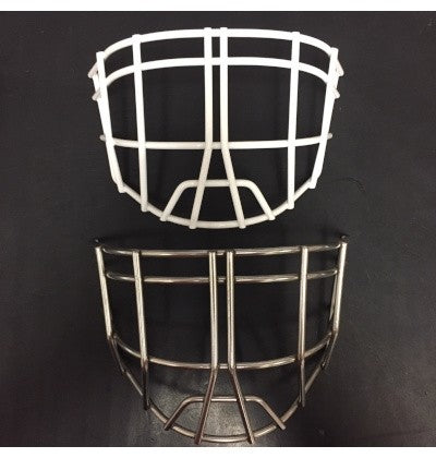Non Certified Cage Fits Bauer NME Series Cateye & Cheater (White)