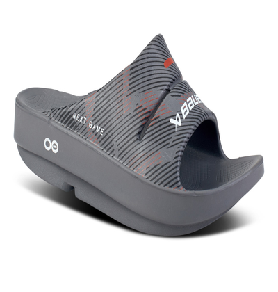 Bauer OOFOS NG Sport Slide Sandal - Grey