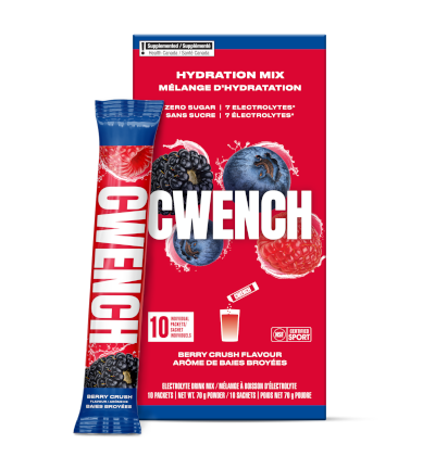 CWENCH HYDRATION Electrolyte Drink - Single Serve (10 Pack)