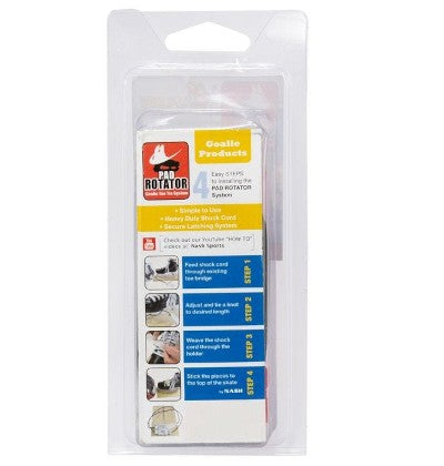 Nash Pad Rotator Velcro Toe Ties With Shock Cord