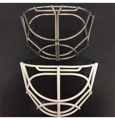 Non Certified Cage Fits Bauer NME Series Cateye &amp; Cheater (White)